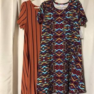 NWT 2 LuLaRoe Carly's, Medium
